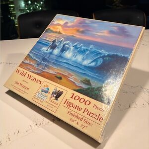 1000 piece jigsaw puzzle - Wild Waves